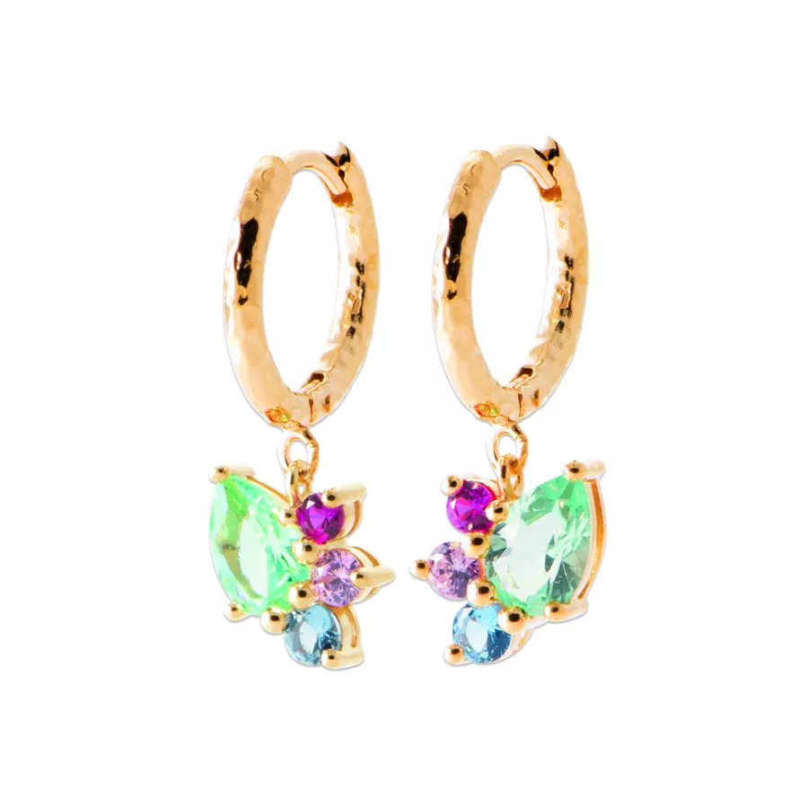 Серьги Bon Bon с ювелирным стеклом